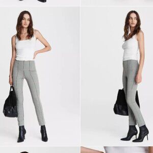 Rag & Bone Simone Pant Straight Leg Work wear Minimalist Grey Slim Size 8